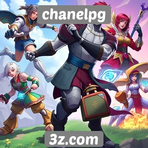 Análise do catálogo diversificado de jogos no chanelpg